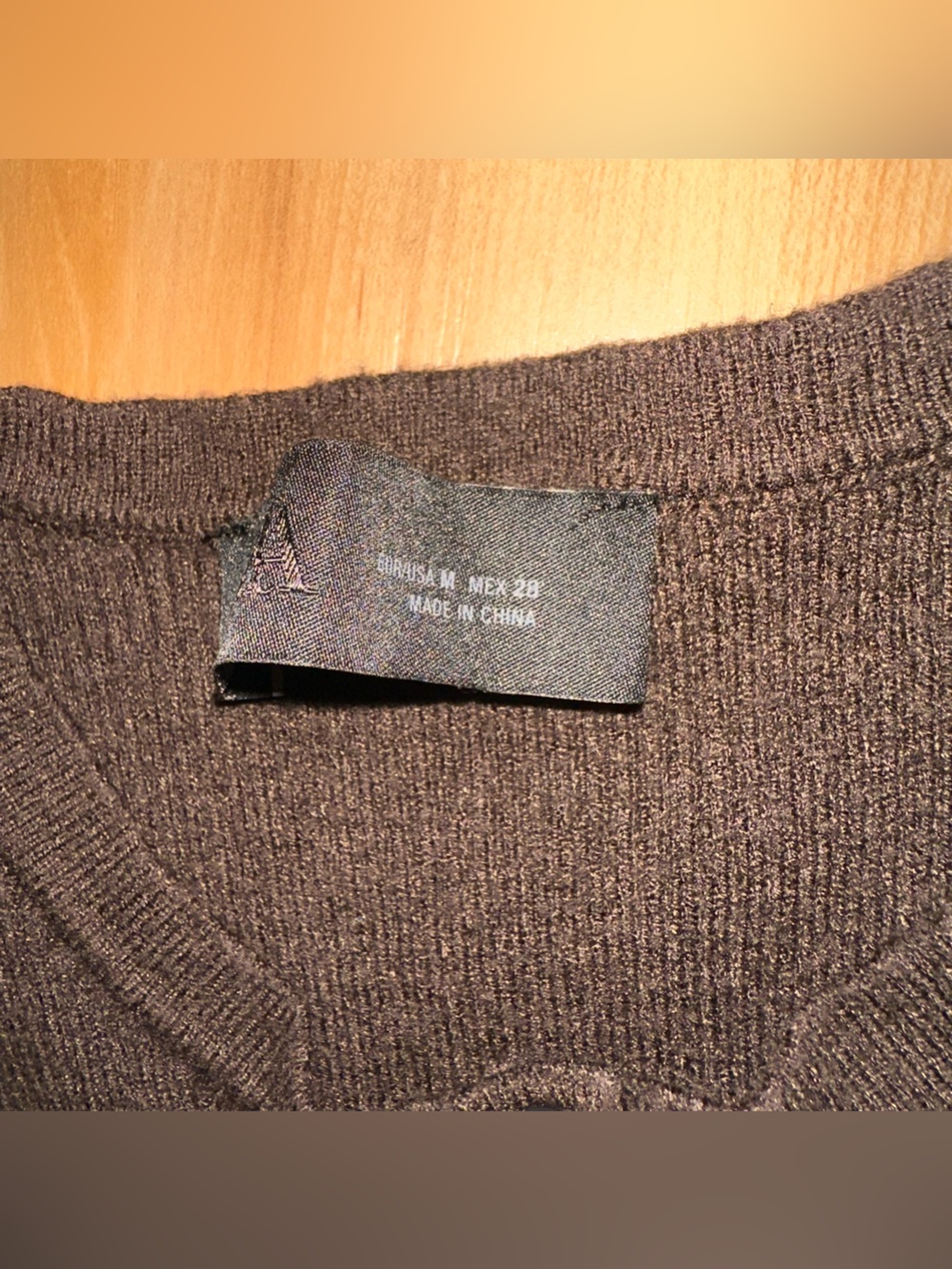 Ribbed Button-Front Cardigan - Picture 3 of 3
